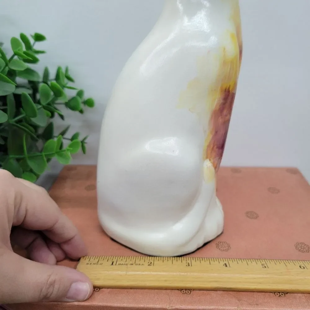 Long Neck Vintage Whimsical Cat Statue Figurine